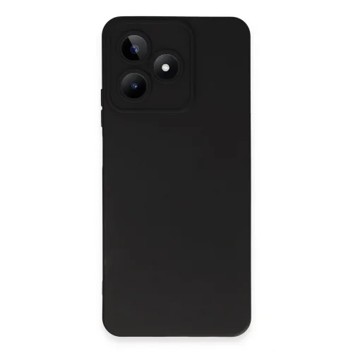 Mey İthalat®  Realme C53 Kılıf Nano içi Kadife Silikon - Siyah