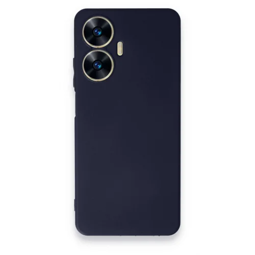 Mey İthalat®  Realme C55 Kılıf First Silikon - Lacivert