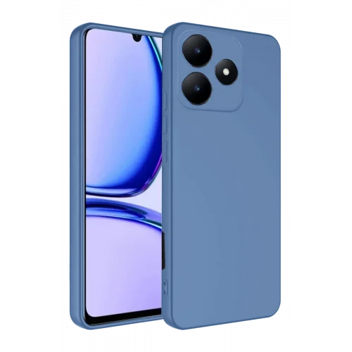 Mey İthalat®  Realme C61 Kılıf First Silikon - Mavi