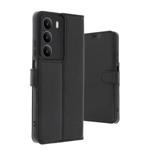 Mey İthalat®  Realme C75 4G Trend S Plus Kapaklı Kılıf - Siyah