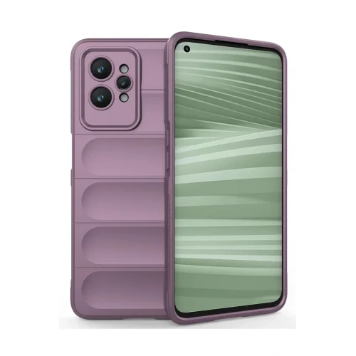 Mey İthalat®  Realme GT2 Pro 5G Kılıf Optimum Silikon - Mor