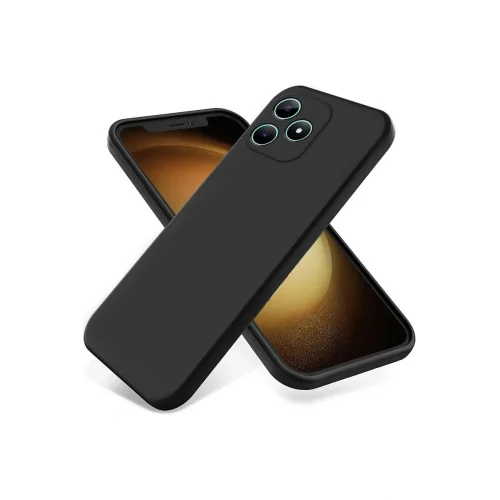 Mey İthalat®  Realme Note 50 4G Kılıf First Silikon - Siyah