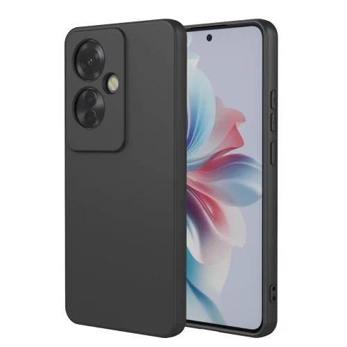 Mey İthalat®   Reno 11F Kılıf First Silikon - Siyah