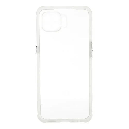 Mey İthalat®   Reno 4 Lite Kılıf Miami Şeffaf Silikon - Şeffaf