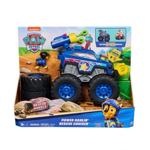 Mey İthalat® Rescue Wheels Temalı Deluxe Chase Kurtarma Aracı