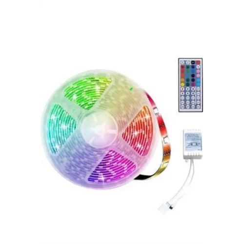 Mey İthalat® RGB Neon Şerit Led Lamba 10 Metre İç Mekan Tasarımına Uygun