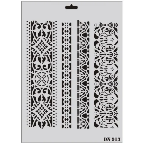 Mey İthalat® Rich Dantel Seri DN-913 Stencil 35x25 cm
