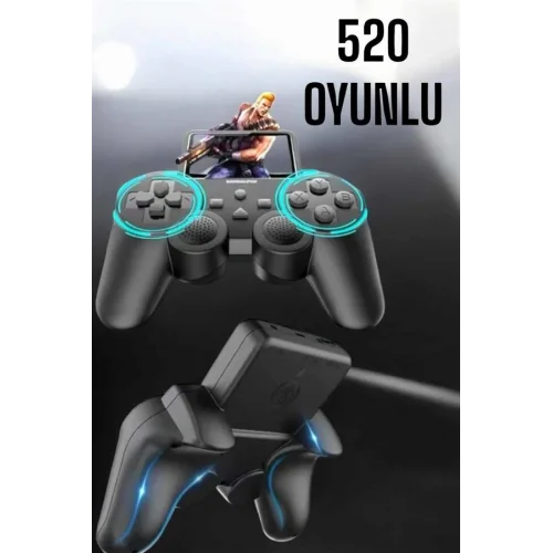 Mey İthalat® S10 Sup 520 Oyunlu Gamepad TV Uyumlu Gamepad