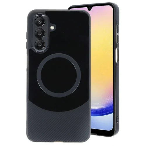 Mey İthalat®  Samsung A26 Kılıf Maya Karbon Kapak - Siyah