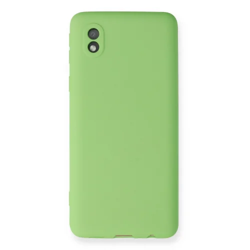 Mey İthalat®  Samsung Galaxy A01 Core Kılıf First Silikon - Yeşil