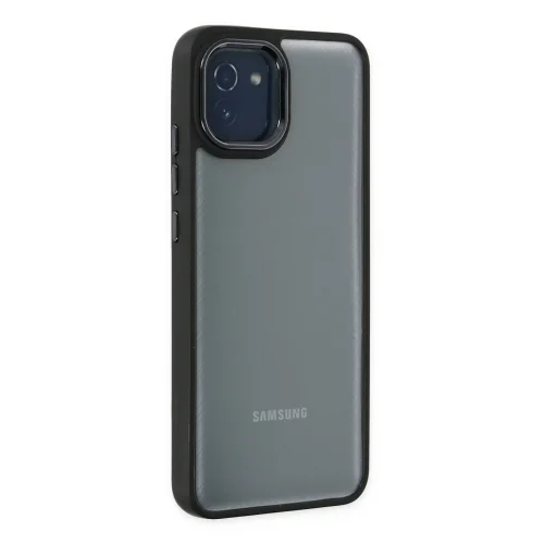 Mey İthalat®  Samsung Galaxy A03 Kılıf Dora Kapak - Siyah