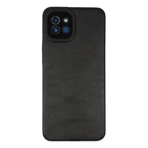 Mey İthalat®  Samsung Galaxy A03 Kılıf Loop Deri Silikon - Siyah