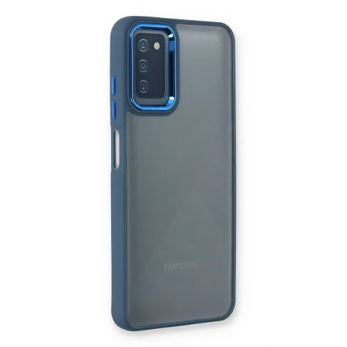 Mey İthalat®  Samsung Galaxy A03S Kılıf Dora Kapak - Mavi