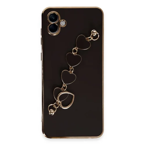 Mey İthalat®  Samsung Galaxy A04 Kılıf Esila Silikon - Siyah