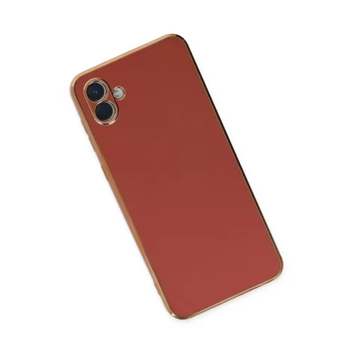 Mey İthalat®  Samsung Galaxy A04 Kılıf Volet Silikon - Kırmızı