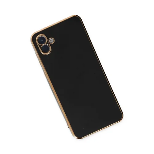 Mey İthalat®  Samsung Galaxy A04 Kılıf Volet Silikon - Siyah