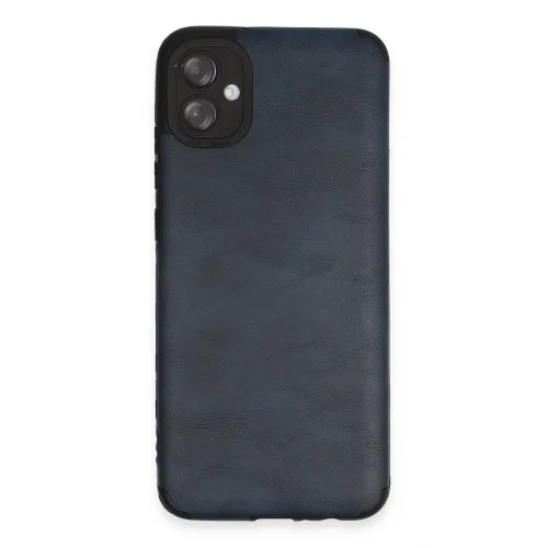 Mey İthalat®  Samsung Galaxy A04E Kılıf Loop Deri Silikon - Lacivert