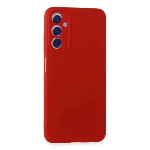 Mey İthalat®  Samsung Galaxy A05S Kılıf First Silikon - Kırmızı