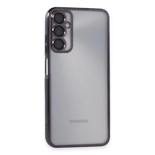 Mey İthalat®  Samsung Galaxy A05S Kılıf  Lensli Silikon - Mor