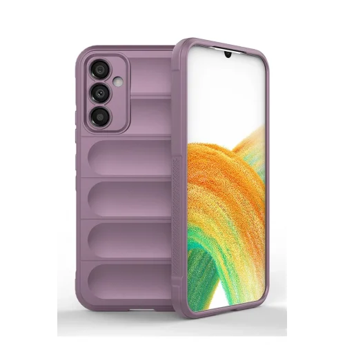 Mey İthalat®  Samsung Galaxy A05S Kılıf Optimum Silikon - Mor