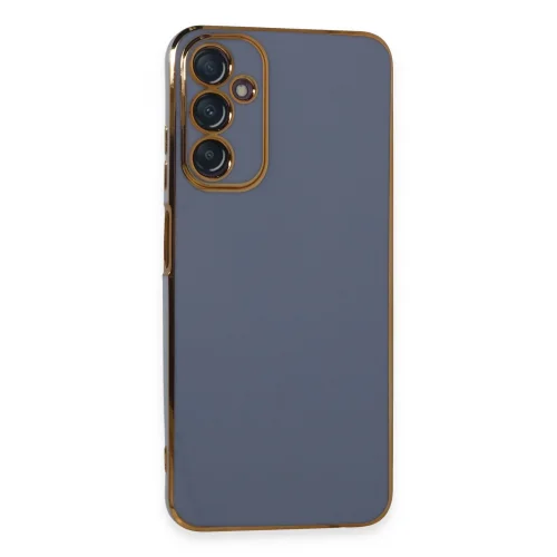 Mey İthalat®  Samsung Galaxy A05S Kılıf Volet Silikon - Mavi