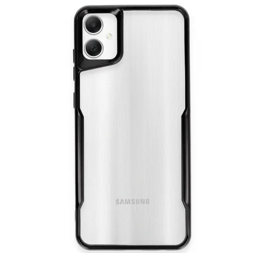 Mey İthalat®  Samsung Galaxy A06 Kılıf Boyi Silikon Kapak - Siyah
