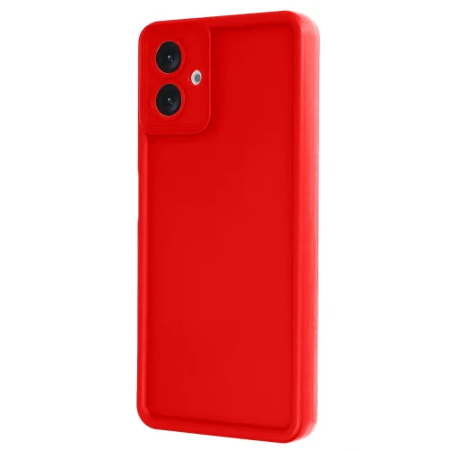Mey İthalat®  Samsung Galaxy A07 4G Viera Silikon - Kırmızı