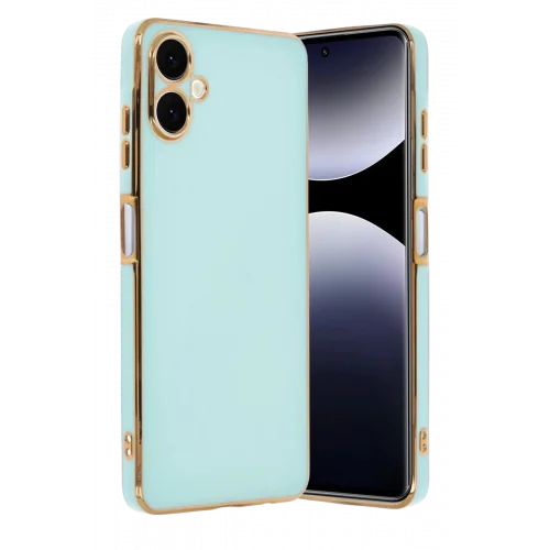 Mey İthalat®  Samsung Galaxy A07 4G Volet Silikon - Açık Yeşil
