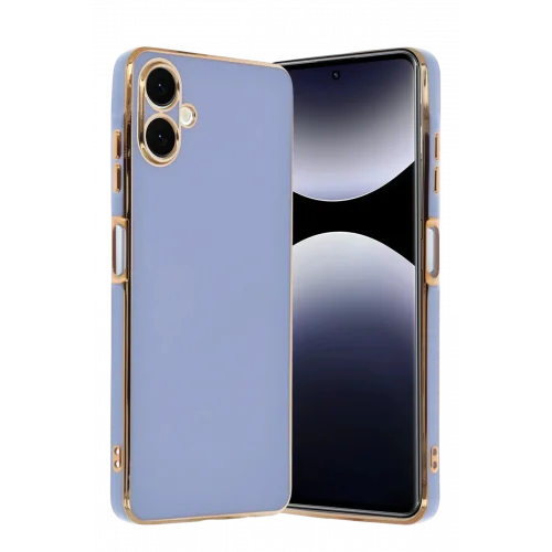 Mey İthalat®  Samsung Galaxy A07 4G Volet Silikon - Mavi