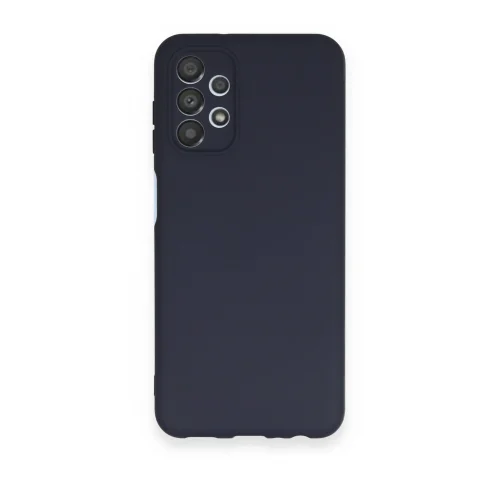 Mey İthalat®  Samsung Galaxy A13 4G Kılıf First Silikon - Lacivert