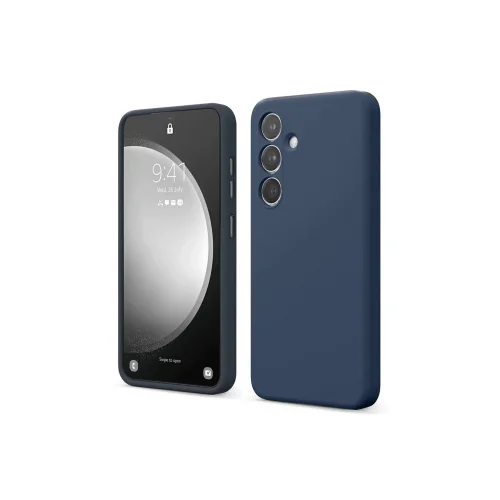 Mey İthalat®  Samsung Galaxy A14 4G Kılıf First Silikon - Lacivert