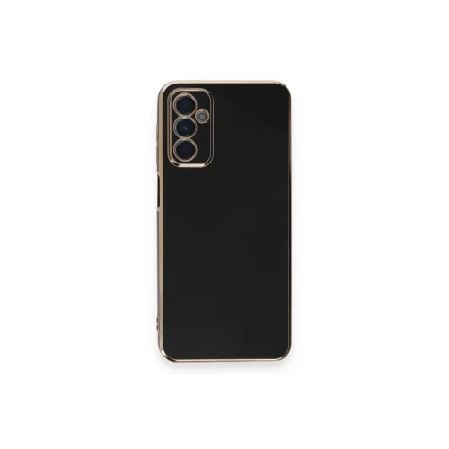 Mey İthalat®  Samsung Galaxy A14 4G Kılıf Volet Silikon - Siyah