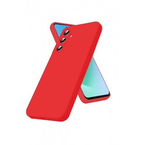 Mey İthalat®  Samsung Galaxy A17 5G First Silikon - Kırmızı