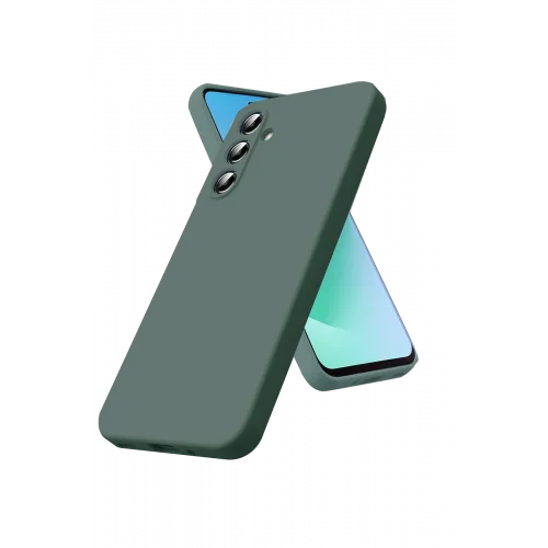 Mey İthalat®  Samsung Galaxy A17 5G First Silikon - Koyu Yeşil