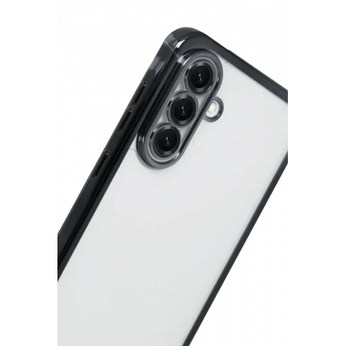 Mey İthalat®  Samsung Galaxy A17 5G  Lensli Silikon - Siyah