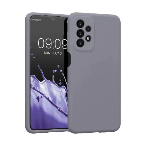 Mey İthalat®  Samsung Galaxy A23 4G Kılıf First Silikon - Gri