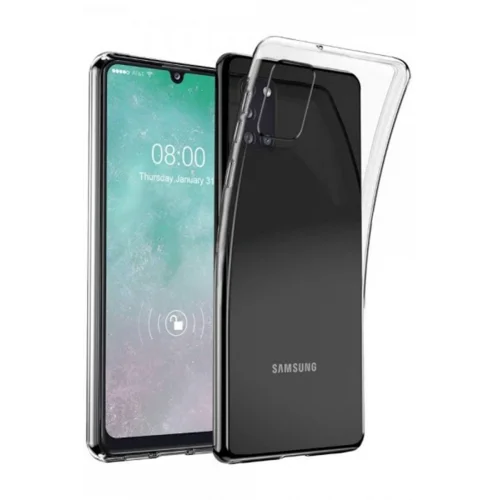 Mey İthalat®  Samsung Galaxy A31 Kılıf Lüx Şeffaf Silikon