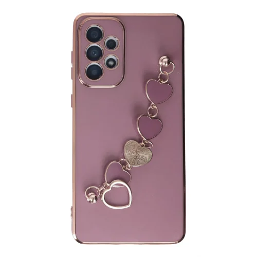 Mey İthalat®  Samsung Galaxy A33 5G Kılıf Esila Silikon - Mor