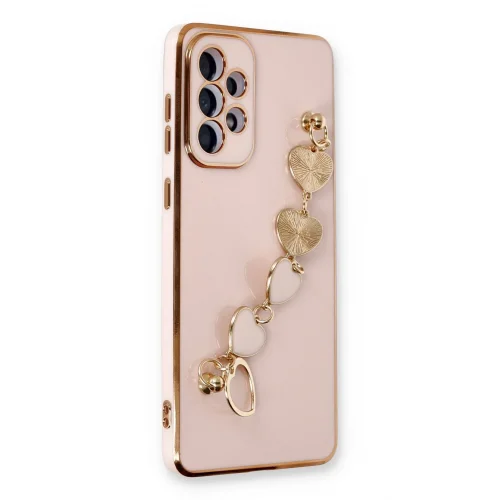 Mey İthalat®  Samsung Galaxy A33 5G Kılıf Esila Silikon - Pudra