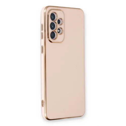 Mey İthalat®  Samsung Galaxy A33 5G Kılıf Volet Silikon - Pembe