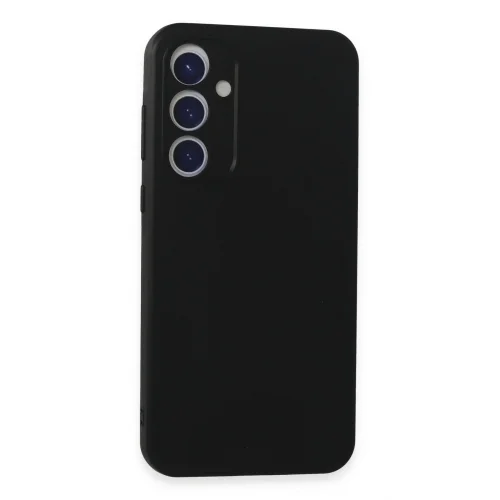 Mey İthalat®  Samsung Galaxy A35 5G Kılıf First Silikon - Siyah