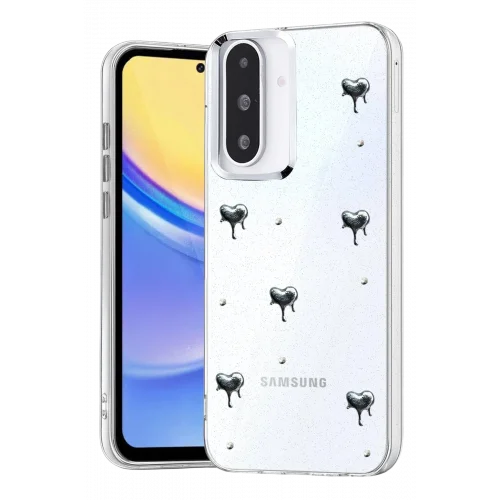 Mey İthalat®  Samsung Galaxy A36 Fiyonk Desenli Kapak - Desen 3