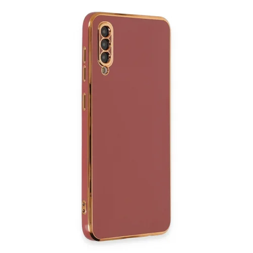 Mey İthalat®  Samsung Galaxy A50 Kılıf Volet Silikon - Kırmızı
