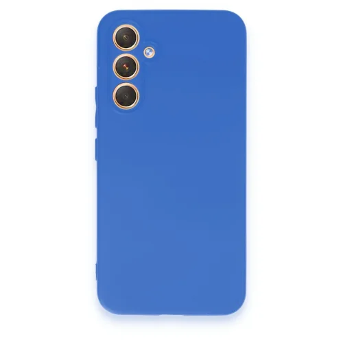 Mey İthalat®  Samsung Galaxy A54 5G Kılıf First Silikon - Mavi
