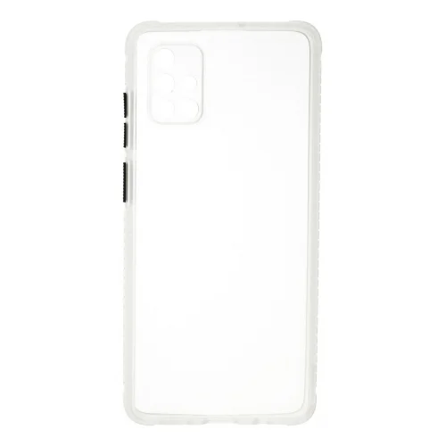 Mey İthalat®  Samsung Galaxy A71 Kılıf Miami Şeffaf Silikon - Şeffaf