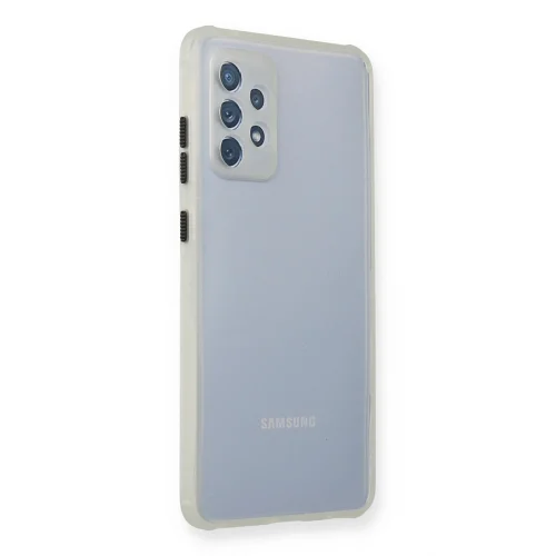 Mey İthalat®  Samsung Galaxy A72 Kılıf Miami Şeffaf Silikon - Şeffaf