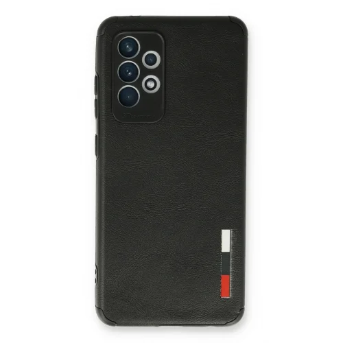 Mey İthalat®  Samsung Galaxy A73 5G Kılıf Loop Deri Silikon - Siyah