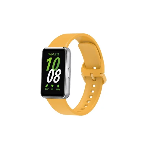 Mey İthalat®  Samsung Galaxy Fit 3 Klasik Kordon - Sarı