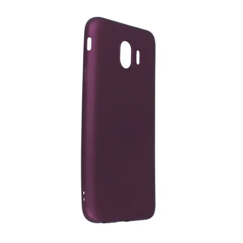 Mey İthalat®  Samsung Galaxy J4 Kılıf First Silikon - Mürdüm