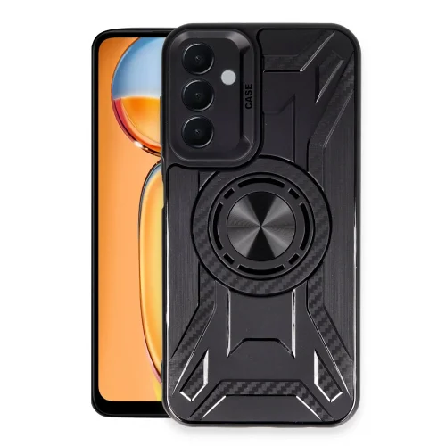 Mey İthalat®  Samsung Galaxy M15 Kılıf Lincoln Silikon - Siyah